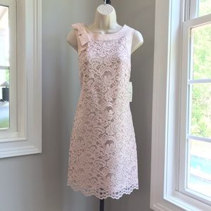 Eliza J Light Pink Lace Sheath Dress - Women’s 2 NEW